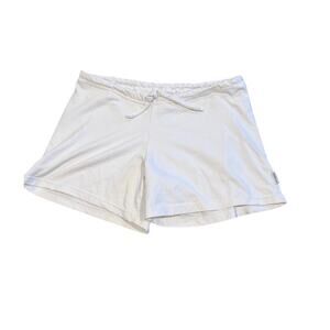 PrAna White Drawstring Lounge Shorts - Size S